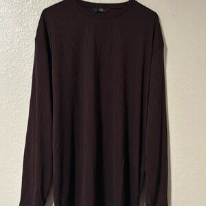 Mens H&H maroon XL shirt